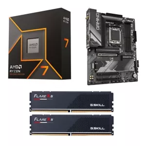 AMD Ryzen 7 9700X-Gigabyte B650 Gaming X AX V2-G.Skill Flare X5 32GB DDR5 Bundle - Picture 1 of 4