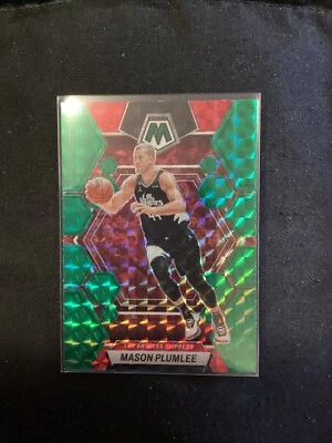 2022-23 Panini Mosaic Mason Plumlee #134 Green Prizm                         A49 - Image 1 of 2