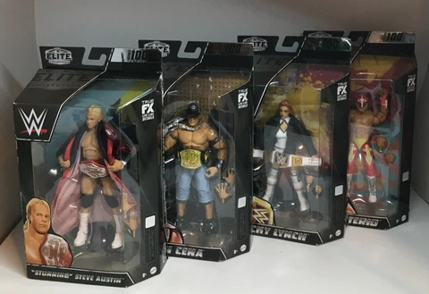 WWE Elite Collection Series 100 Becky Lynch John Cena Action Figure Lot 4 Cover