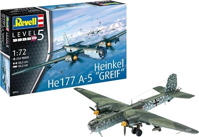 Revell 03913 Heinkel He177 A-5 Greif im Maßstab 1:72 Level 5