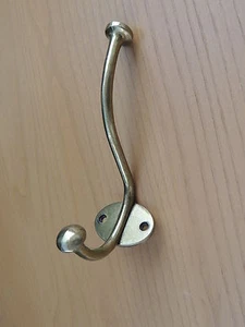 6 ganci per asciugamani nuovi in ottone ~ cappello ~ sciarpa ~ - Foto 1 di 5