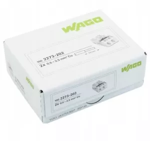 Borne de raccordement Conducteurs COMPACT WAGO 2273-202 / Lot de 100pcs - Bild 1 von 2