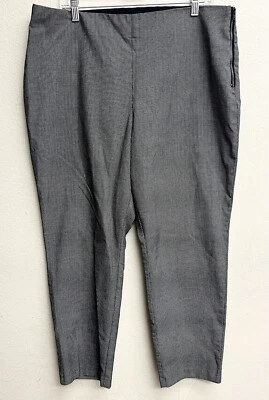 Nine West Negro Blanco Cuadros Cremallera Lateral Ajustado Para Mujer Talla 18 Usado en Excelente Condición (27” Entrepierna) Foto 1 de 4