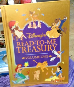 Disney's Read to Me Treasury by Disney Books HB BAMBI CINDERELLA SNOW WHITE - Picture 1 of 2