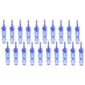 20Pcs Blue 12Pins Cartridge Micro Needle Tips Head for A1 Micro-needle Pen - Picture 1 of 5