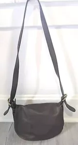 Borsa a tracolla Coach vintage pelle marrone fletcher messenger tracolla patta 4150 - Foto 1 di 17