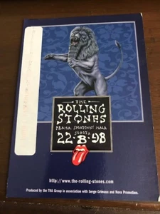 Rolling Stones- Bridges To Babylon - RARE Postcard Ceska Republika 1998 - Picture 1 of 4