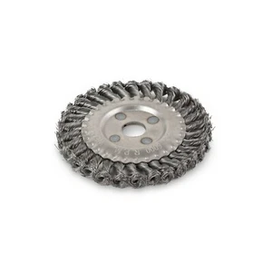 Scheibenbürste Drahtbürste Bürste Ø 150 x 22,2 mm gezopft für Winkelschleifer - Bild 1 von 6