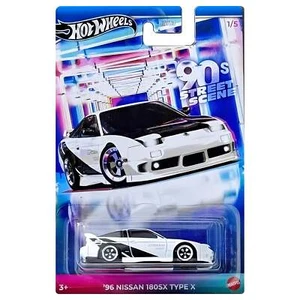 Hot Wheels 90's Street Scene 2025 '96 Nissan 180SX Type X White JCB57 Greddy 1/5 - Picture 1 of 3