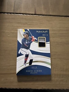 2020 Panini Immaculate Collection - Gold #66 Ozzie Albies /10 (MEM) - Picture 1 of 2