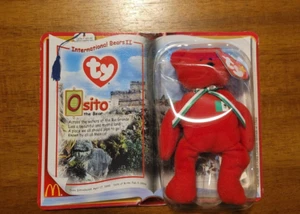 Ty 4299 Beanie Baby Osito Bear McDonalds NUEVO - Imagen 1 de 1