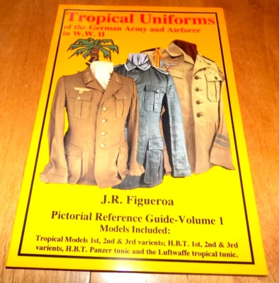 AFRIKA KORPS German Wehrmacht Luftwaffe WWII Uniforms Uniform Collector Book NEW - Image 1 of 4