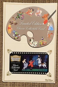 Walt Disney Limited Edition Classic Collectible Card Sleeping Beauty - Picture 1 of 5
