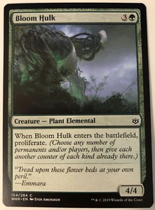 MTG Bloom Hulk War of the Spark 154/264 Regular Common - Picture 1 of 1