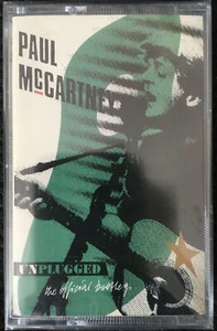 PAUL MCCARTNEY - UNPLUGGED THE OFFICIAL BOOTLEG TAPE CASSETTE ALBUM SEALED - Picture 1 of 2