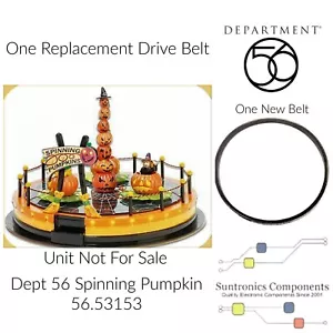 Dept 56 -Spinning pumpkins #56.53153" -REPLACEMENT PART - BELT KIT ONLY - Picture 1 of 2