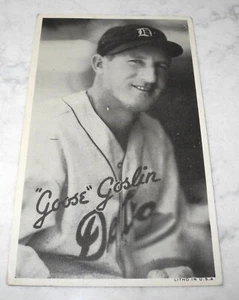 1936 R314 Goudey Wide Pen Premiums Type 1 “Goose” Goslin Detroit Tigers - Picture 1 of 2