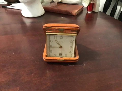 vintage swiss made brevet alarm clok Cover