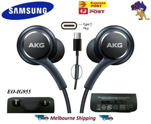 ♓100% Genuine SAMSUNG Type-C USB AKG Earphones Note 10 20  S20 S21 S22 Earbuds