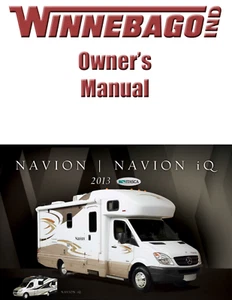 2013 Winnebago Navion Home Owners Operation Manual User Guide Coil Bound - Picture 1 of 5