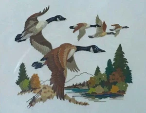 Sunset Stitchery Designs Kit 2455 Autumn Flight 16 x 20 1978 NEU - Bild 1 von 3