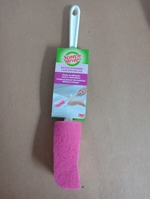 Limpiador de botellas de agua, seguro sobre vidrio, plástico y acero inoxidable Foto 1 de 4