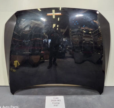 ✅ 19-21 OEM BMW F87 M2 Competition Capó Panel Carcasa Negro 475 * Foto 1 de 4