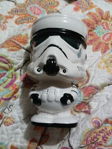DISNEY STAR WARS GALERIE STORMTROOPER Tiki Mug Goblet Ceramic Planter - Picture 1 of 6