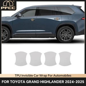 Door Handle Precut Paint Protection Film PPF For Toyota Grand Highlander 2024-UP - Picture 1 of 20