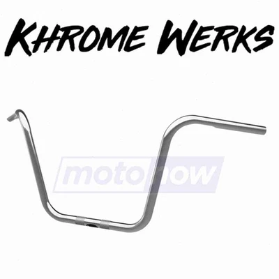 Khrome Werks 1in. Ape Hanger Handlebar for 1994-2015 Harley Davidson FLHR lc Foto 1 de 4
