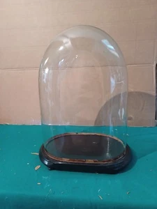 Großer Biedermeier Glasdom - Bild 1 von 4