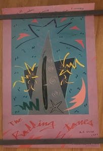 ROLLING STONES Candlestick Park concert poster 1981 20x30 - Picture 1 of 1