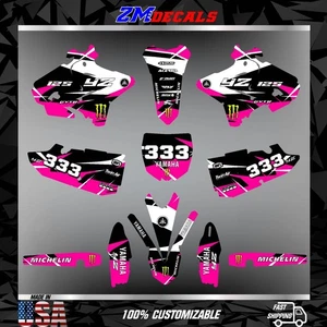 FITS YAMAHA YZ 125 YZ 250 (2015 to 2021) YZ125 YZ250 graphic kits - Picture 1 of 6
