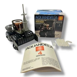 Vintage Aquandela Wasserbuggy japanisches Spielzeug Yonezawa Toys kerzenbetriebenes Boot - Bild 1 von 24