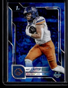 2025 Bowman University Chrome Sapphire #159 Matt Lauter - Picture 1 of 2