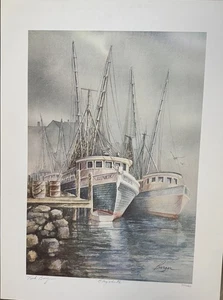 Nick Burger, "Elizabeth", handsignierte Lithographie - Bild 1 von 2