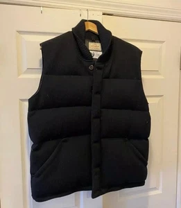 Dehen 1920 x Crescent Down Works Wool Knit Down Vest, size XL, Made in USA - Picture 1 of 8