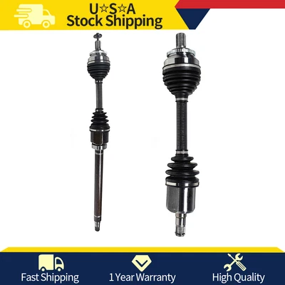 Par de ejes de transmisión articulados delanteros CV para Volvo S60 V70 tracción delantera automática 2001-09 Foto 1 de 4