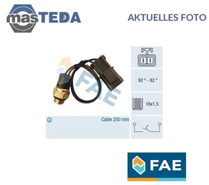 37540 TEMPERATURSCHALTER KÜHLERLÜFTER FAE FÜR NISSAN BLUEBIRD 2L,1.6L - Picture 1 of 5