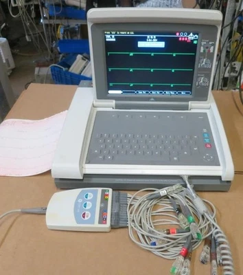 GE Marquette MAC 5500 HD reposo ECG EKG CÁMARA 14 DIAG HDMD GN12 WIFI MODM Foto 1 de 4