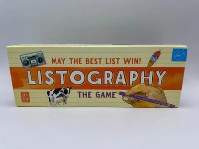 Listography the Game May the Best List Win!  12+  3-6 Players COMPLETE - Image 1 of 4