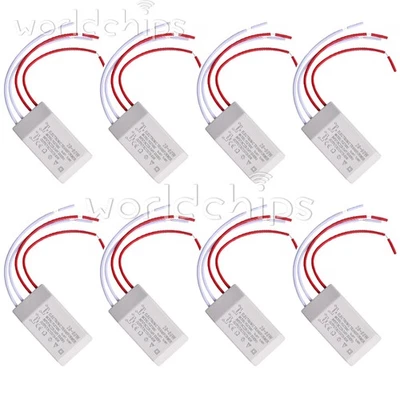 10PCS 20-60W 220V To AC12V LED Halogen Lamp Light Electronic Transformer Adapter - Image 1 of 4