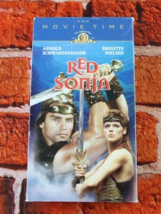 Red Sonja Arnold Schwarzenegger Brigitte Nielsen VHS Tape - Picture 1 of 8
