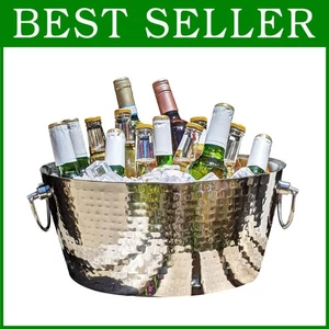 Enfriador de bebidas de acero inoxidable, capacidad 12qt - Imagen 1 de 11