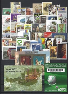 Österreich Jahrgang 2011 gestempelt ohne Freimarken mit Luxusstempeln - Bild 1 von 1