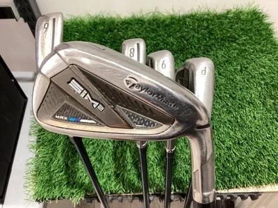 Taylormade SIM2 MAX Iron Set Golf Club 6-P 5pcs TENSEI BLUE TM60/R #AB17879 - Image 1 of 4