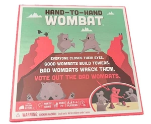 Hand zu Hand Wombat Tower Spiel von Exploding Kittens Partyspiele 7+ 3-6 Spieler - Bild 1 von 4