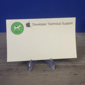 Moof mucca cane vintage! Apple Post-It Sticky Notes Raro computer da collezione - Foto 1 di 2