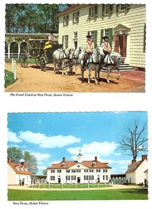 MOUNT VERNON Home of Washington ~ Lot of Vintage Postcards Plus ~ FREE SHIPPING - Picture 1 of 3