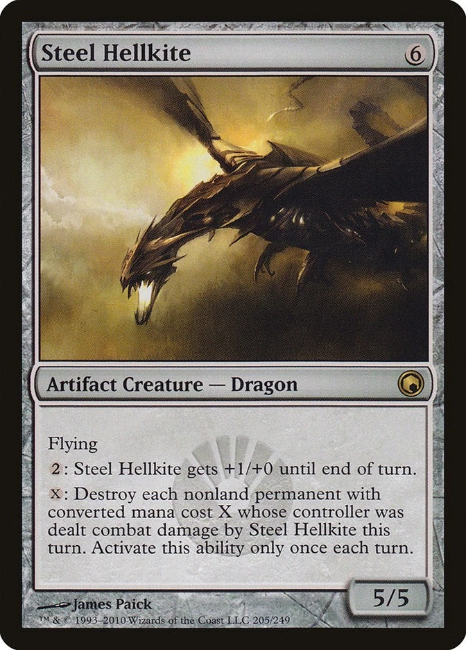 Steel Hellkite [Scars of Mirrodin] - Image 1 of 1